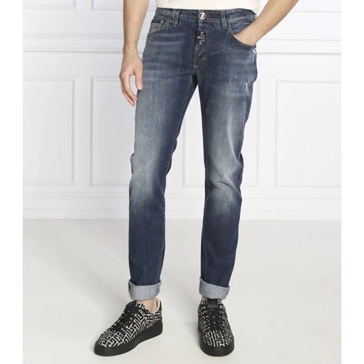 Philipp Plein Jeansy | Straight fit ze sklepu Gomez Fashion Store w kategorii Jeansy męskie - zdjęcie 184604276
