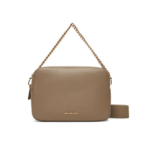 Torebka MICHAEL Michael Kors Bryant 32S5GYTC5L Beżowy ze sklepu eobuwie.pl w kategorii Listonoszki - zdjęcie 184604369