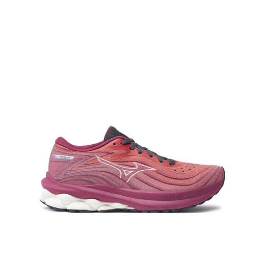 Buty do biegania Mizuno Wave Skyrise 5 J1GD2409 Różowy ze sklepu eobuwie.pl w kategorii Buty sportowe damskie - zdjęcie 184604425