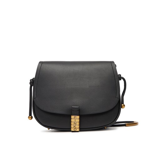 Torebka PINKO Saddle Classic AI 24-25 PLTT 103830 A1ZX Czarny ze sklepu eobuwie.pl w kategorii Listonoszki - zdjęcie 184604449