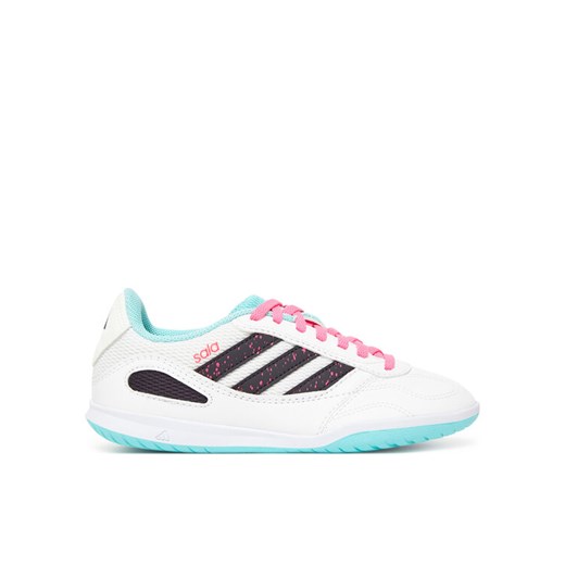 Buty do piłki nożnej adidas Super Sala Competition 3 JR5400 Biały ze sklepu eobuwie.pl w kategorii Buty sportowe dziecięce - zdjęcie 184604469
