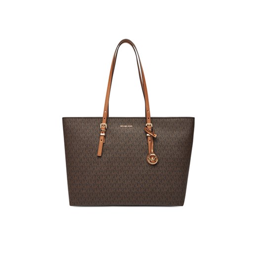 MICHAEL Michael Kors Torebka Quinn 30T5GQNT9B Brązowy ze sklepu MODIVO w kategorii Torby Shopper bag - zdjęcie 184605115