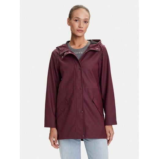 Vero Moda Kurtka przeciwdeszczowa Malou 10266982 Bordowy Regular Fit ze sklepu MODIVO w kategorii Kurtki damskie - zdjęcie 184605127