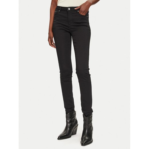 Morgan Jeansy 212-PACO Czarny Slim Fit ze sklepu MODIVO w kategorii Jeansy damskie - zdjęcie 184605179