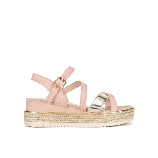 JENNY Espadryle LB-P1092-YLD Różowy ze sklepu MODIVO w kategorii Espadryle damskie - zdjęcie 184605226