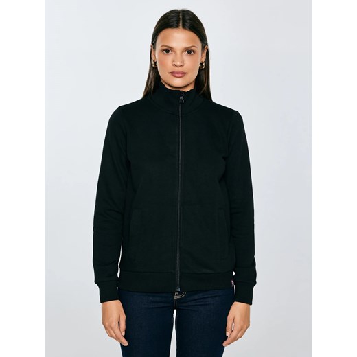 Bluza damska ze stójką czarna Chita 906 ze sklepu Big Star w kategorii Bluzy damskie - zdjęcie 184606017