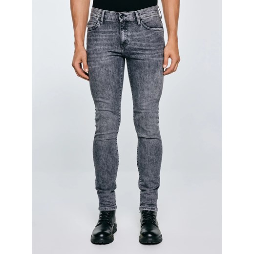Jeansy męskie skinny szare Deric 993 ze sklepu Big Star w kategorii Jeansy męskie - zdjęcie 184606038