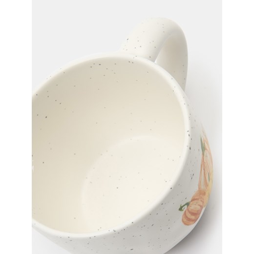 Sinsay - Nakrapiany kubek ceramiczny z motywem dyni - wielobarwny Sinsay One Size Sinsay
