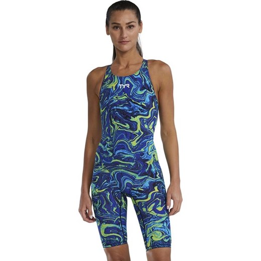 Strój kąpielowy damski Thresher Open Back Hyperblitz TYR ze sklepu SPORT-SHOP.pl w kategorii Stroje kąpielowe - zdjęcie 184606576