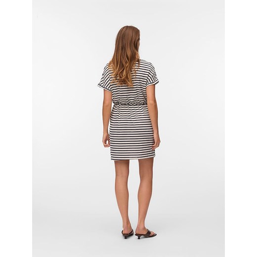 Vero Moda Sukienka w kolorze kremowo-granatowym Vero Moda XL okazja Limango Polska