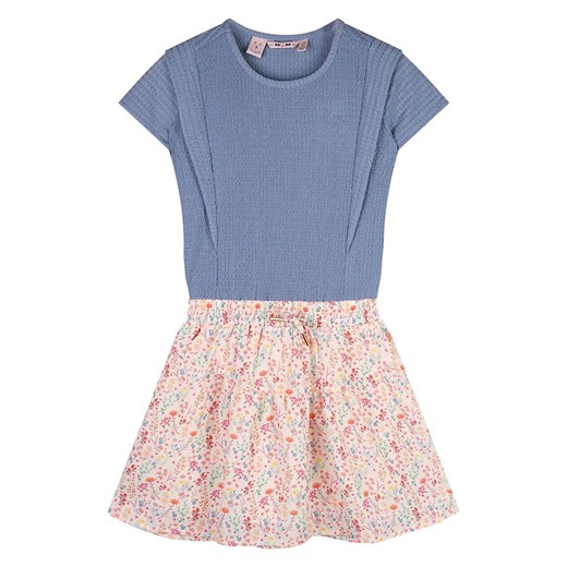 No-No Sukienka &quot;Mardi&quot; w kolorze niebiesko-jasnoróżowym No-no 122/128 okazja Limango Polska