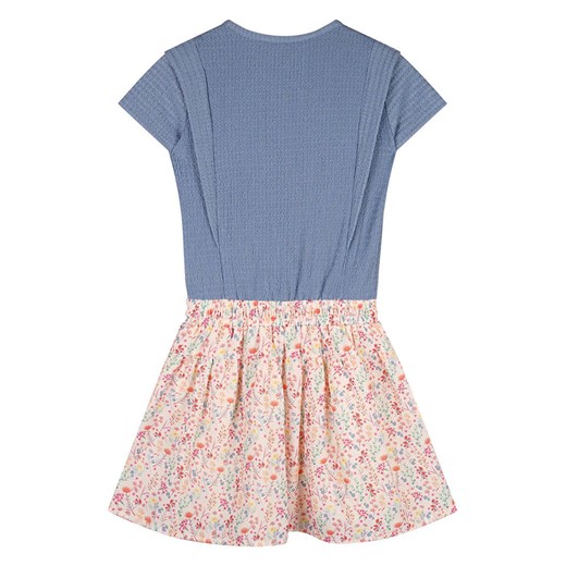 No-No Sukienka &quot;Mardi&quot; w kolorze niebiesko-jasnoróżowym No-no 134/140 wyprzedaż Limango Polska