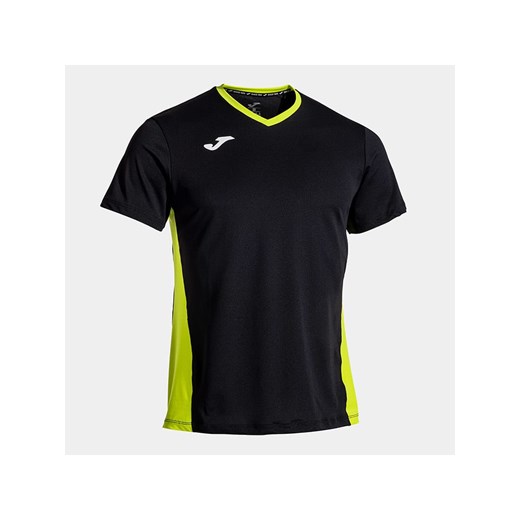 Joma Koszulka funkcyjna w kolorze czarno-limonkowym ze sklepu Limango Polska w kategorii T-shirty męskie - zdjęcie 184607245