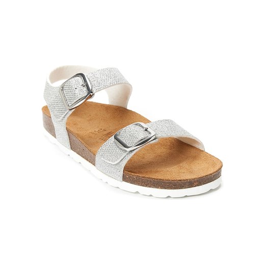 Mandel Sandały "Ines" w kolorze srebrnym Mandel 38 promocyjna cena Limango Polska