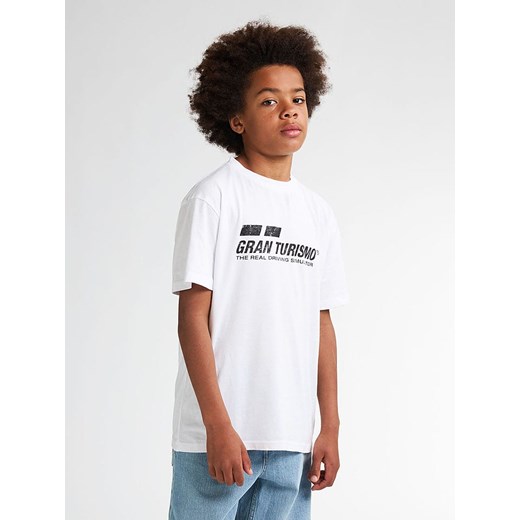 Petrol Industries Koszulka w kolorze białym ze sklepu Limango Polska w kategorii T-shirty chłopięce - zdjęcie 184608089