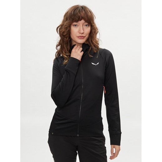 Salewa Bluza techniczna Puez 28522 Czarny Slim Fit ze sklepu MODIVO w kategorii Bluzy damskie - zdjęcie 184608136
