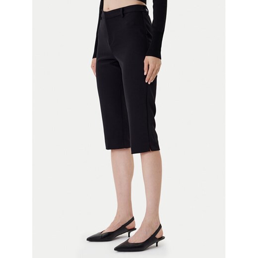ONLY Spodnie capri Gitta 15349571 Czarny Slim Fit ze sklepu MODIVO w kategorii Spodnie damskie - zdjęcie 184608177