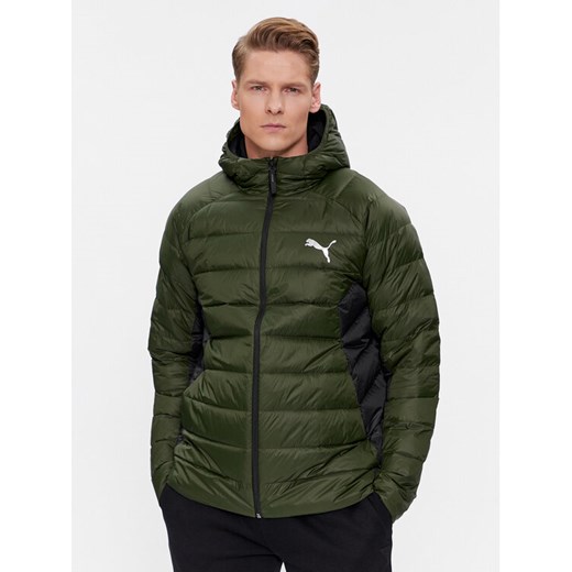 Puma Kurtka puchowa PackLITE 849355 Zielony Slim Fit ze sklepu MODIVO w kategorii Kurtki męskie - zdjęcie 184608179