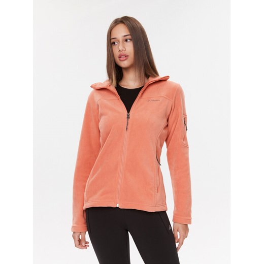 Columbia Polar Fast Trek™ II Jacket Pomarańczowy Regular Fit ze sklepu MODIVO w kategorii Bluzy damskie - zdjęcie 184608219
