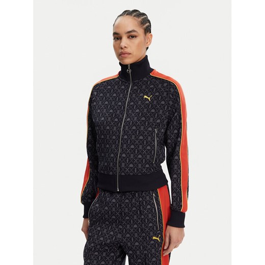 Puma Bluza Road To Unity T7 629792 Granatowy Regular Fit ze sklepu MODIVO w kategorii Bluzy damskie - zdjęcie 184608239