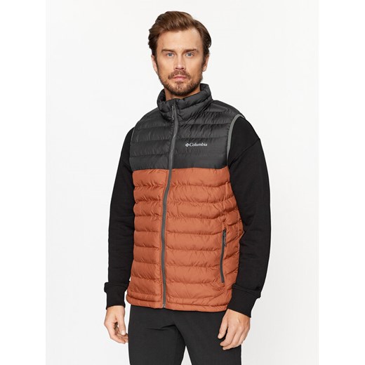Columbia Kamizelka Powder Lite™ 1748031 Pomarańczowy Regular Fit ze sklepu MODIVO w kategorii Kamizelki męskie - zdjęcie 184608248