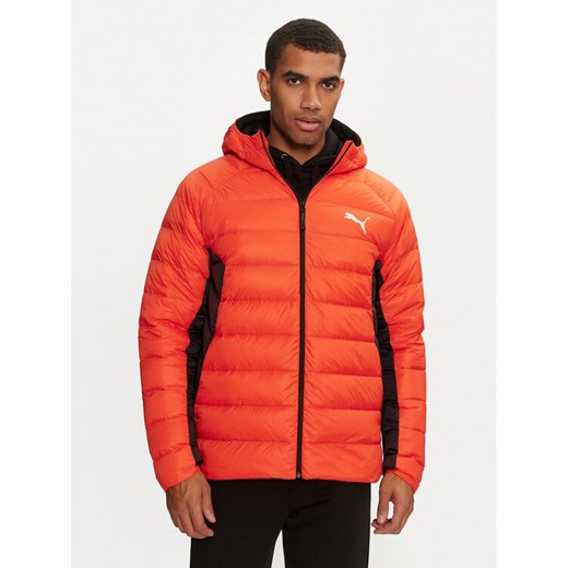 Puma Kurtka puchowa PackLITE 849355 Pomarańczowy Slim Fit ze sklepu MODIVO w kategorii Kurtki męskie - zdjęcie 184608257