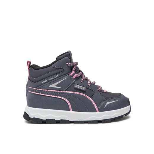 Puma Sneakersy Evolve Trail Ps 397645 03 Szary ze sklepu MODIVO w kategorii Buty sportowe dziecięce - zdjęcie 184608329