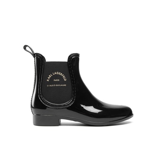KARL LAGERFELD Kalosze KL94770 Czarny ze sklepu MODIVO w kategorii Kalosze damskie - zdjęcie 184608369