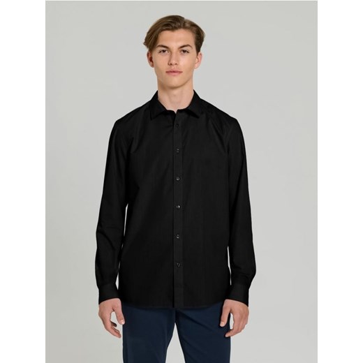 Sinsay - Koszula slim fit - czarny ze sklepu Sinsay w kategorii Koszule męskie - zdjęcie 184610368