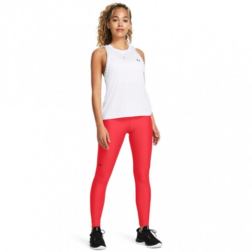 Damskie legginsy treningowe Under Armour HG Armour HiRise Leg - czerwone Under Armour M okazyjna cena Sportstylestory.com