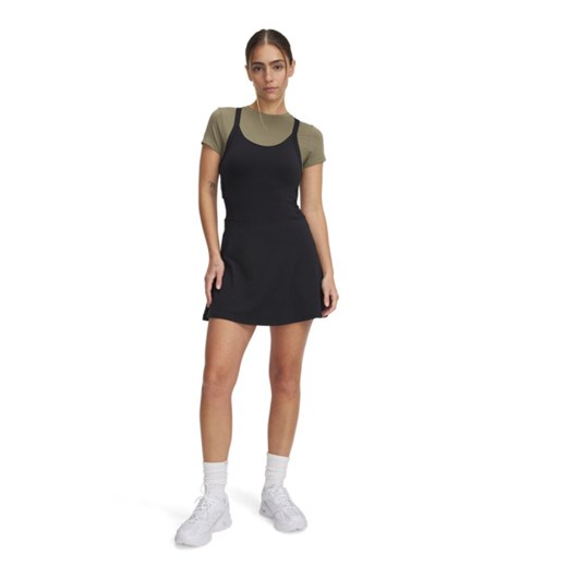 Damska sukienka Under Armour Meridian Dress - czarna ze sklepu Sportstylestory.com w kategorii Sukienki - zdjęcie 184611196