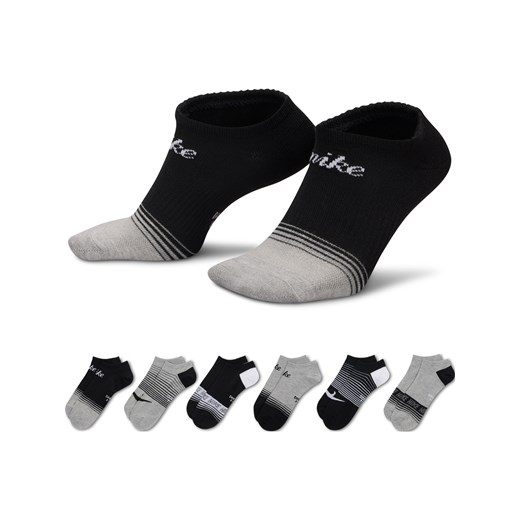 Lekkie stopki Nike Everyday (6 par) - Wielokolorowe ze sklepu Nike poland w kategorii Skarpetki damskie - zdjęcie 184611289