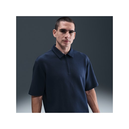 Męska koszulka polo Dri-FIT Nike 24.7 ImpossiblySoft - Niebieski ze sklepu Nike poland w kategorii T-shirty męskie - zdjęcie 184611306