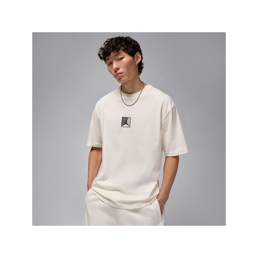 T-shirt męski Jordan Brooklyn - Biel ze sklepu Nike poland w kategorii T-shirty męskie - zdjęcie 184611309