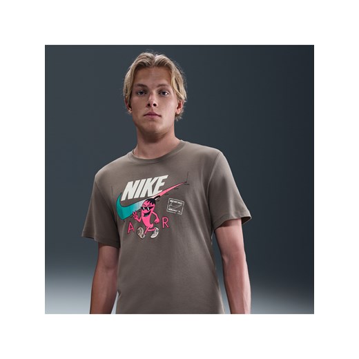 T-shirt Nike Sportswear - Szary ze sklepu Nike poland w kategorii T-shirty męskie - zdjęcie 184611328