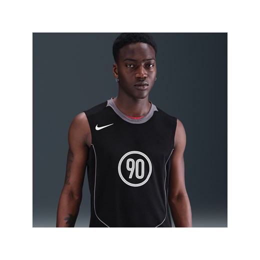 Męska koszulka piłkarska bez rękawów Dri-FIT Nike Total 90 - Czerń Nike L Nike poland