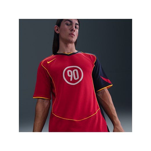 Męska koszulka piłkarska Dri-FIT Nike Total 90 - Czerwony ze sklepu Nike poland w kategorii T-shirty męskie - zdjęcie 184611368