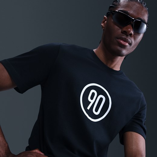 Męski T-shirt piłkarski Nike Total 90 - Czerń Nike L Nike poland