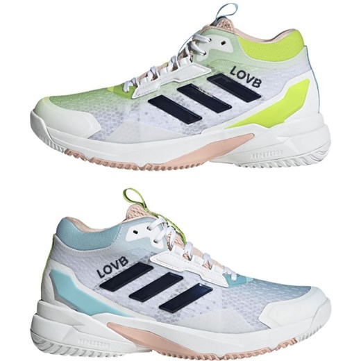 Buty do siatkówki adidas Crazyflight 6 Mid W HQ0112 wielokolorowe ze sklepu ButyModne.pl w kategorii Buty sportowe damskie - zdjęcie 184611876