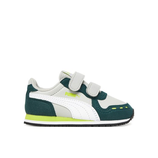 Sneakersy Puma Cabana Racer Sl 20 V Inf 383731 19 Szary ze sklepu eobuwie.pl w kategorii Buty sportowe dziecięce - zdjęcie 184612137
