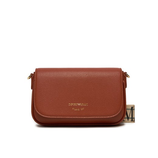 Torebka Emporio Armani EW000538 AF12103 M6030 Brązowy ze sklepu eobuwie.pl w kategorii Listonoszki - zdjęcie 184612147