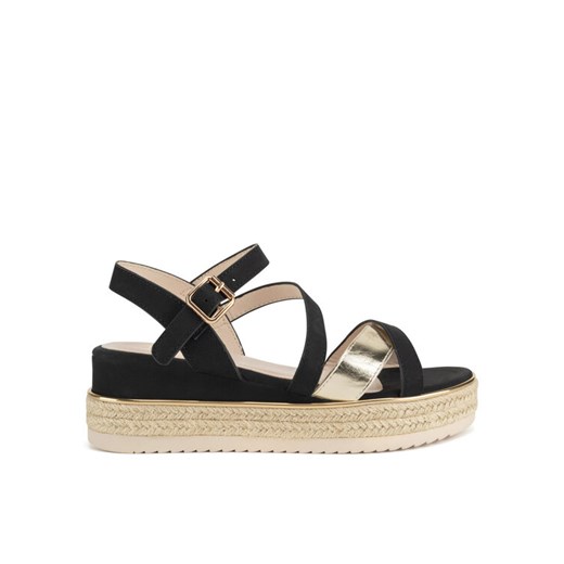 Espadryle JENNY LB-P1092-YLD Czarny ze sklepu eobuwie.pl w kategorii Espadryle damskie - zdjęcie 184612159