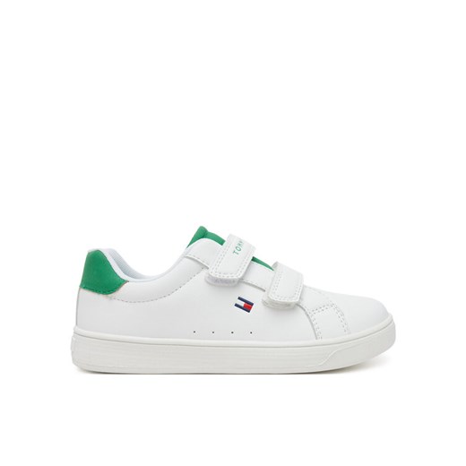 Sneakersy Tommy Hilfiger Low Cut Velcro Sneaker T1X9-33836-1355 S Biały ze sklepu eobuwie.pl w kategorii Buty sportowe dziecięce - zdjęcie 184612265