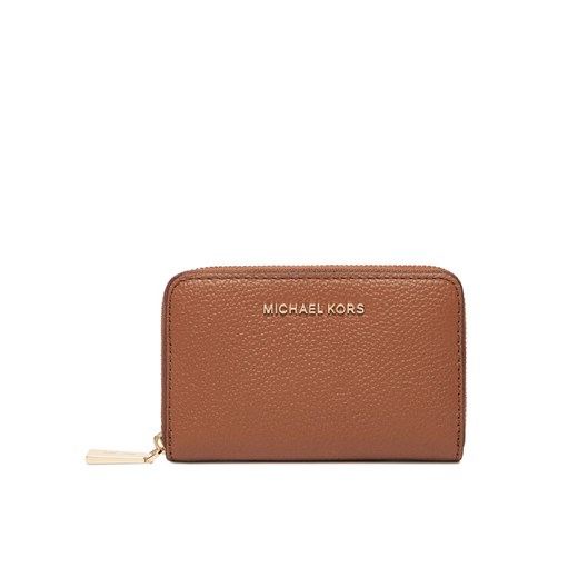 MICHAEL Michael Kors Mały Portfel Damski Jet Set 32F9GJ6D0L Brązowy ze sklepu MODIVO w kategorii Portfele damskie - zdjęcie 184613268