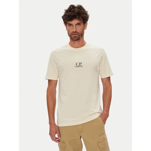 C.P. Company T-Shirt 19CMTS106A006586W Zielony Regular Fit ze sklepu MODIVO w kategorii T-shirty męskie - zdjęcie 184613297