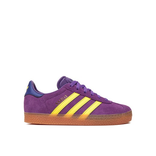 adidas Sneakersy Gazelle JP7131 Fioletowy ze sklepu MODIVO w kategorii Buty sportowe dziecięce - zdjęcie 184613338