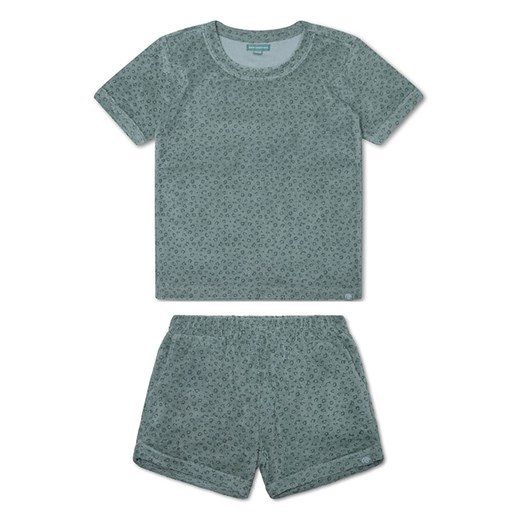 Swim Essentials 2-częściowy zestaw &quot;Green Leopard&quot; w kolorze zielonym ze sklepu Limango Polska w kategorii Kombinezony dziewczęce - zdjęcie 184614166