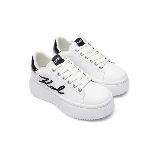 Karl Lagerfeld Skórzane sneakersy KREEPER LO Karl Lagerfeld 39 Gomez Fashion Store