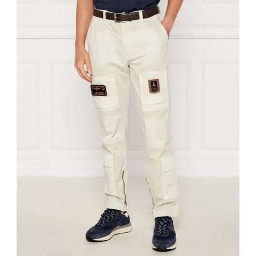 Aeronautica Militare Spodnie cargo ANTI-G | Regular Fit ze sklepu Gomez Fashion Store w kategorii Spodnie męskie - zdjęcie 184614698