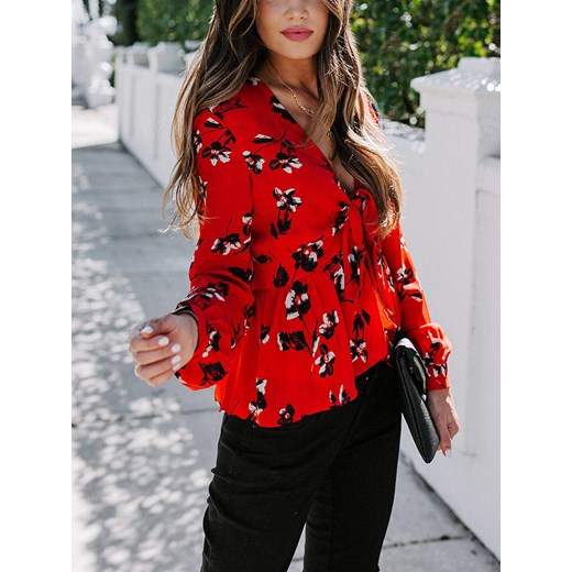 LA Angels Bluzka w kolorze czerwonym La Angels M promocyjna cena Limango Polska